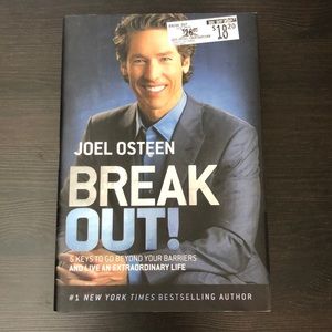 Break Out! By Joel Osteen Hardcover Book